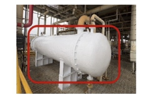 熱交換器槽壁特殊防蝕實績