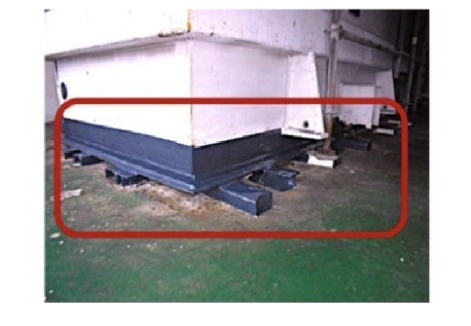 設備基座底部特殊防蝕實績